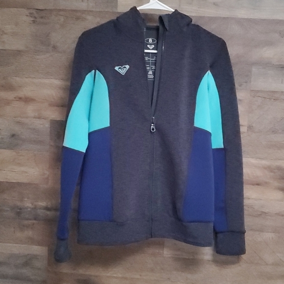Roxy Neoprene Wetsuit Jacket Like New With Hood Msrp $120 - Picture 1 of 3